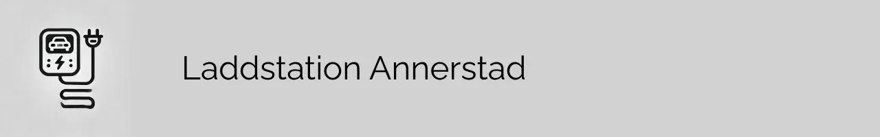 Laddstation Annerstad