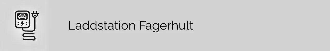 Laddstation Fagerhult