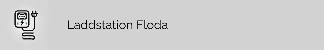 Laddstation Floda