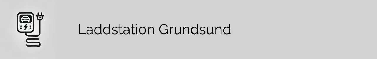 Laddstation Grundsund