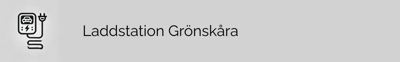 Laddstation Grönskåra