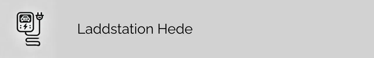 Laddstation Hede