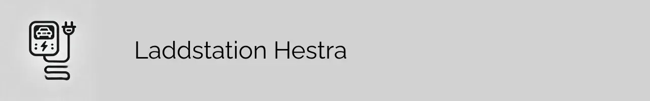 Laddstation Hestra