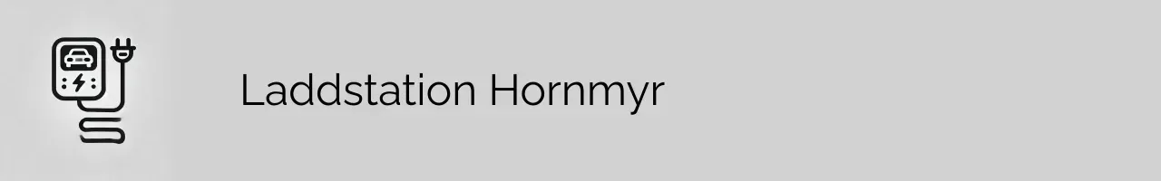 Laddstation Hornmyr