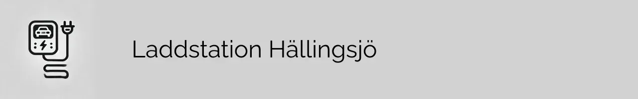 Laddstation Hällingsjö