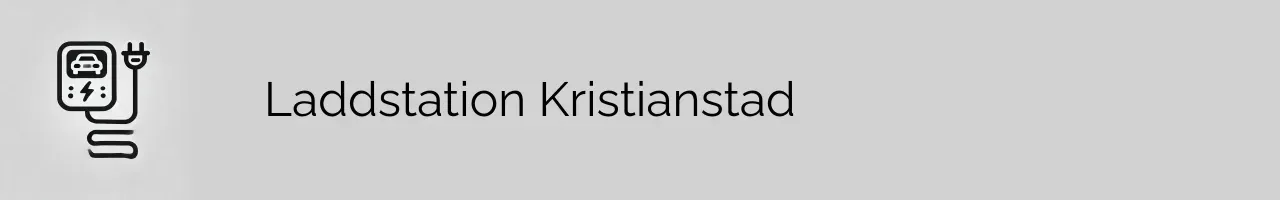 Laddstation Kristianstad