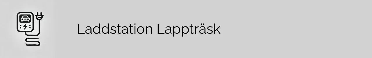 Laddstation Lappträsk