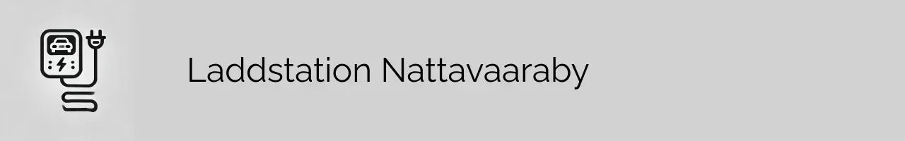 Laddstation Nattavaaraby