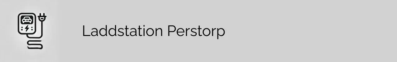 Laddstation Perstorp