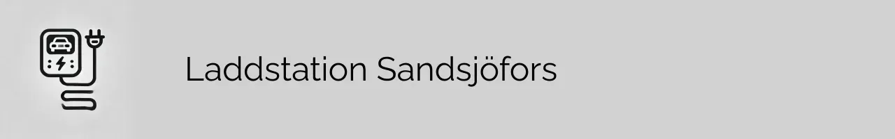 Laddstation Sandsjöfors