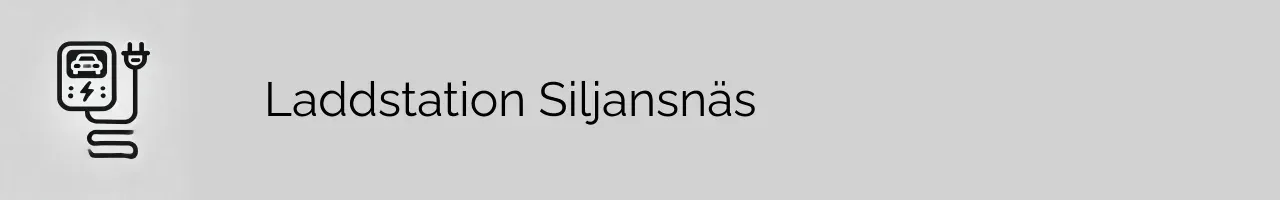 Laddstation Siljansnäs