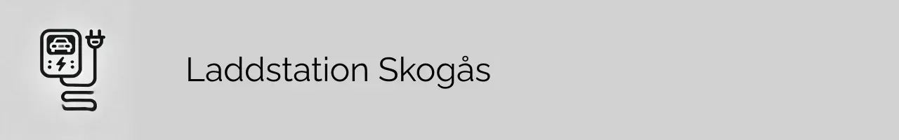 Laddstation Skogås