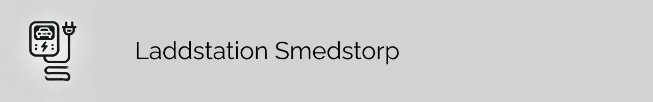 Laddstation Smedstorp