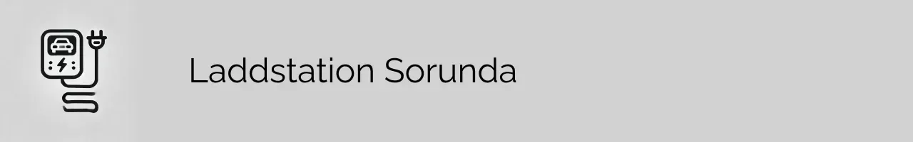 Laddstation Sorunda