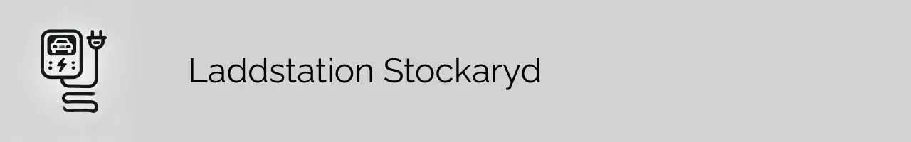 Laddstation Stockaryd