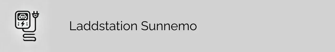 Laddstation Sunnemo