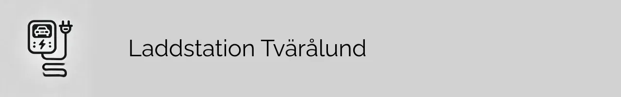 Laddstation Tvärålund