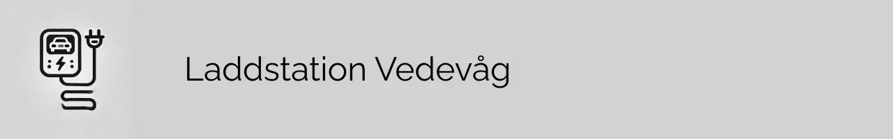 Laddstation Vedevåg