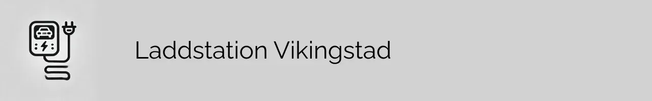 Laddstation Vikingstad