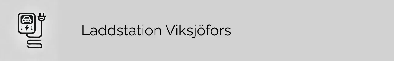 Laddstation Viksjöfors